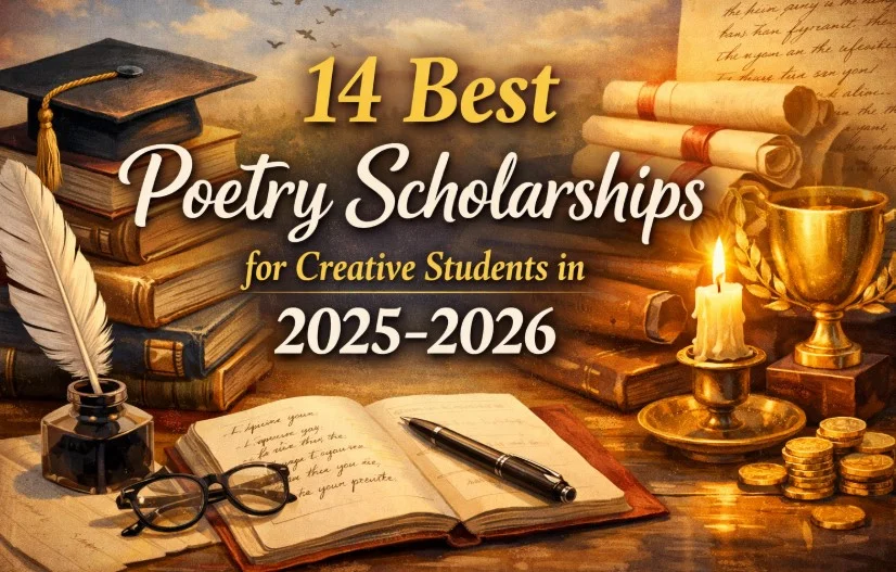 14 Best Poetry Scholarships for Creative Students in 2025/2026