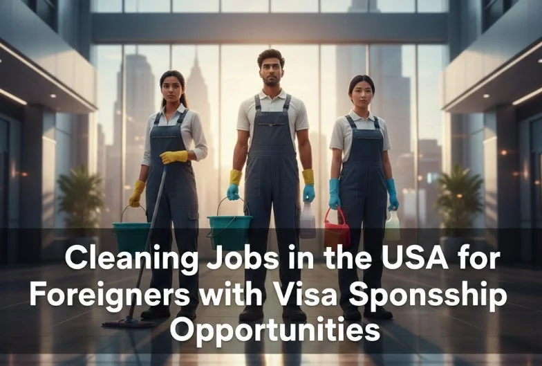 Cleaning Jobs in the USA for Foreigners with Visa Sponsorship Opportunities
