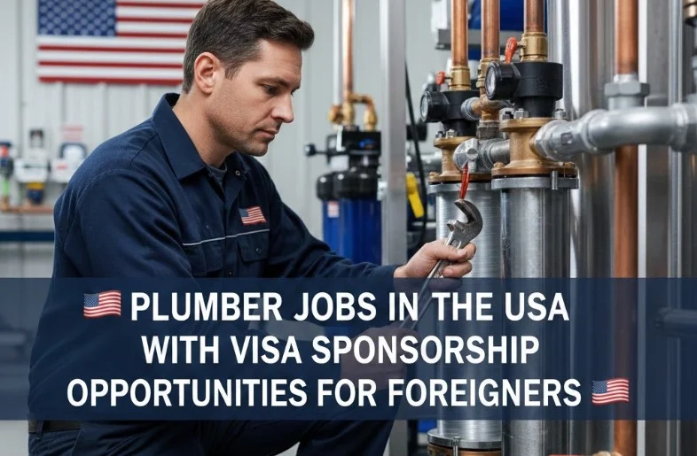 Plumber Jobs in the USA with Visa Sponsorship Opportunities for Foreigners