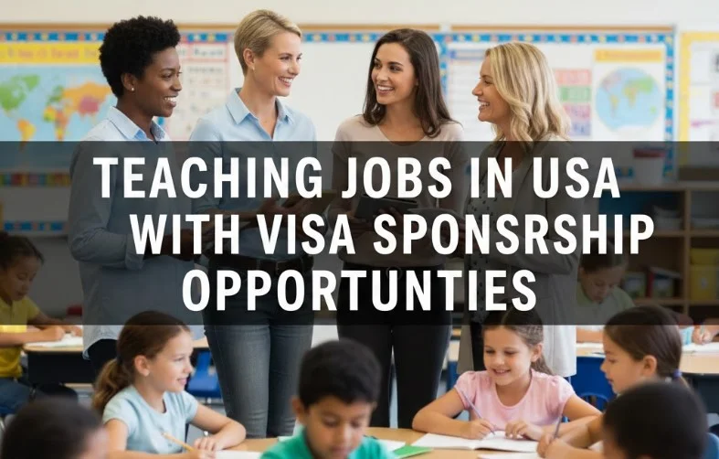 Teaching Jobs in USA with Visa Sponsorship Opportunities
